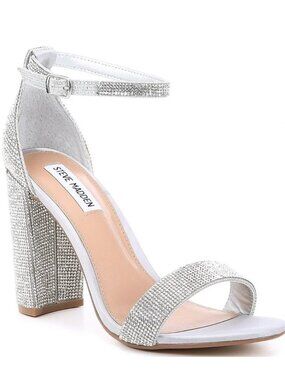 Steve Madden Carrson Crystal Rhinestone Heels